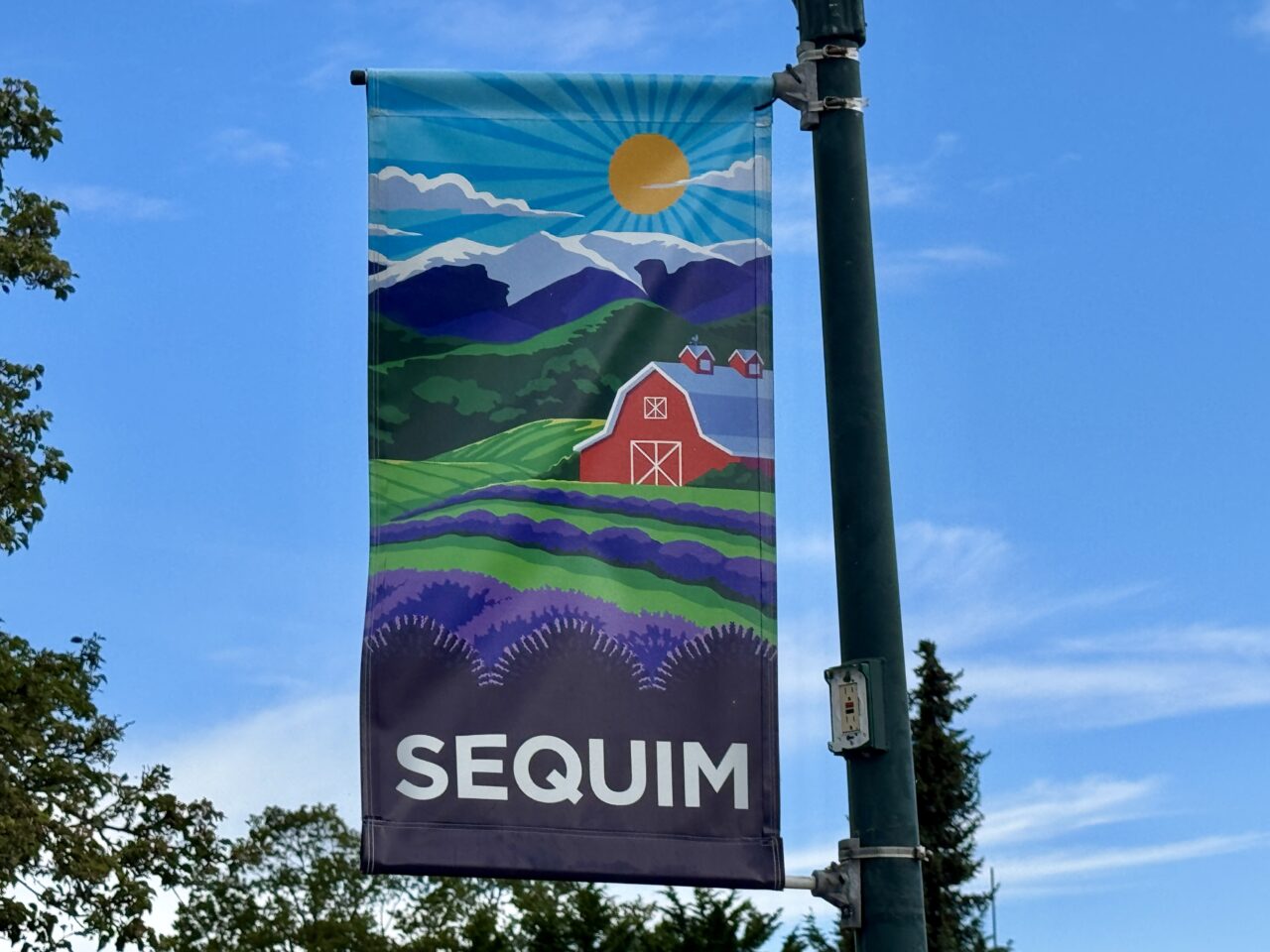 Sequim Lamppost